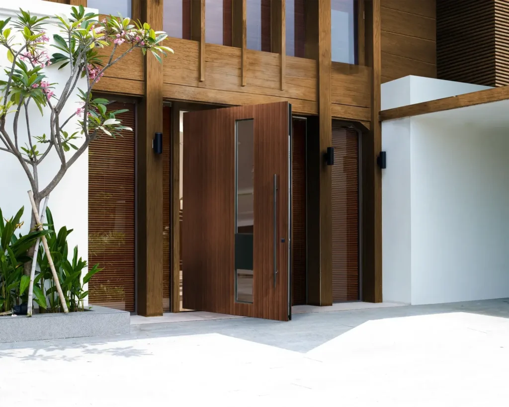 Premium entry door replacement installation in Santa Clara