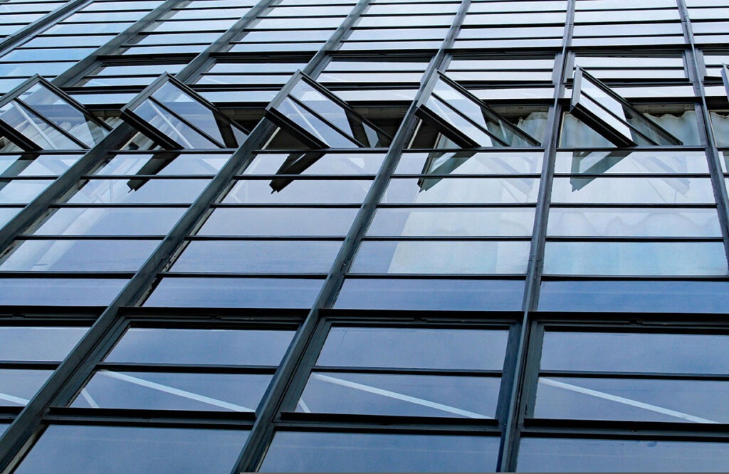 Commercial curtain wall systems installation in Santa Clara